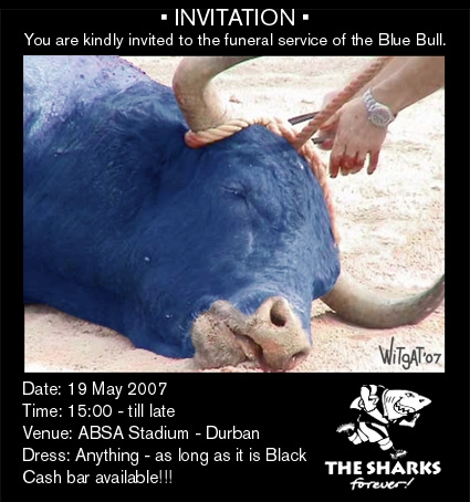 Invitation to The Bulls' Funeral