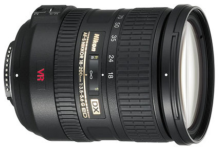 Nikon 18-200MM F3.5-5.6G IF-ED AF-S VR DX