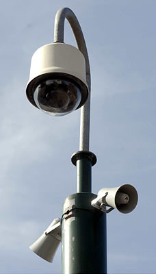 CCTV With Speakers