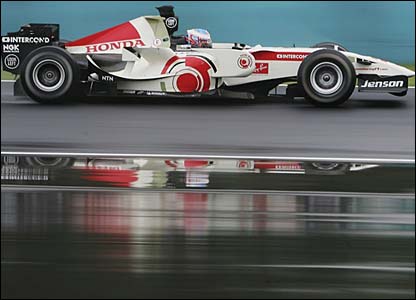 Jenson Button's Honda