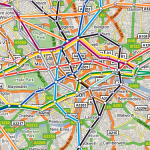 Google Maps Transit Overlay - London