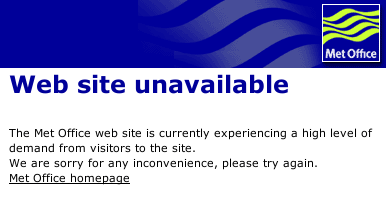 Met Office is Down