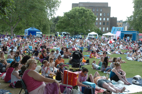 Me At Movies in the Park at Kidwells Park in Maidenhead