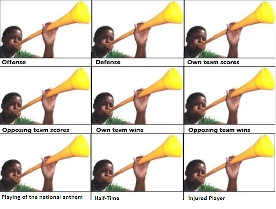 Vuvuzela controversy solved? A quieter vuvuzela 